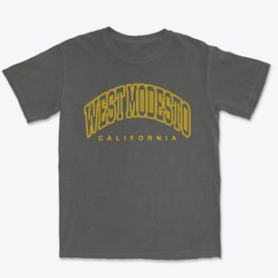 West Modesto California Inline Premium Heavyweight T-shirt
