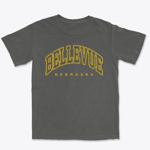 Bellevue Nebraska Inline Premium Heavyweight T-shirt