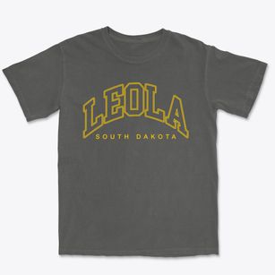 Leola South Dakota Inline Premium Heavyweight T-shirt