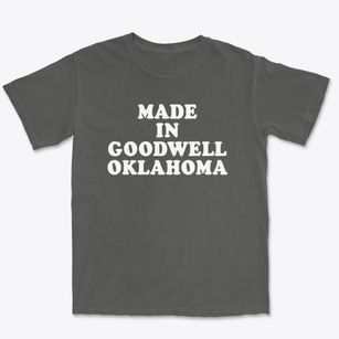 Goodwell Oklahoma Classic 70s Premium Heavyweight T-shirt