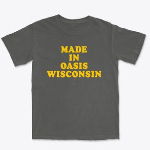 Oasis Wisconsin Classic 70s Premium Heavyweight T-shirt