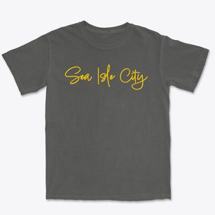 Sea Isle City New Jersey Freestyle Premium Heavyweight T-shirt