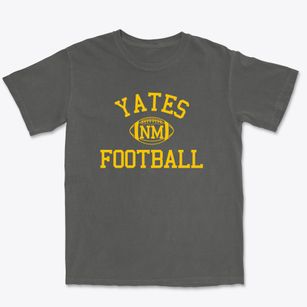 Yates New Mexico Football Premium Heavyweight T-shirt