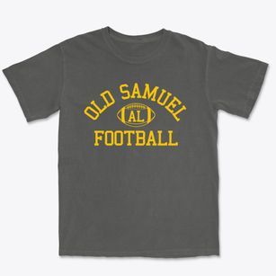 Old Samuel Alabama Football Premium Heavyweight T-shirt