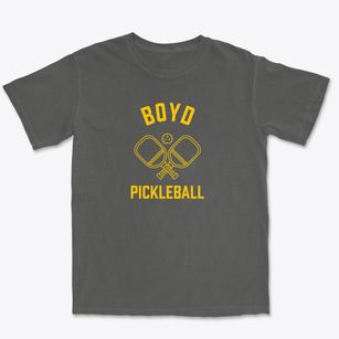 Boyd Wisconsin Pickleball Premium Heavyweight T-shirt