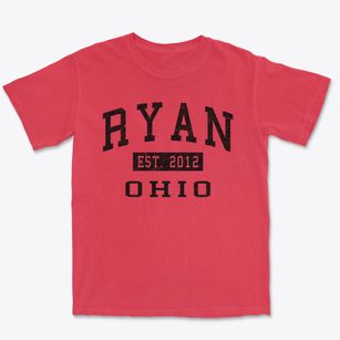 Ryan Ohio Classic Established Premium Heavyweight T-shirt