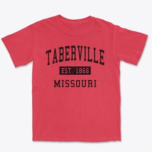 Taberville Missouri Classic Established Premium Heavyweight T-shirt