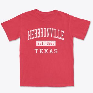 Hebbronville Texas Classic Established Premium Heavyweight T-shirt