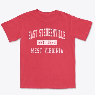 East Steubenville West Virginia Classic Established Premium Heavyweight T-shirt