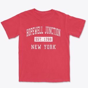 Hopewell Junction New York Classic Established Premium Heavyweight T-shirt