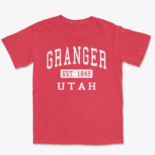 Granger Utah Classic Established Premium Heavyweight T-shirt