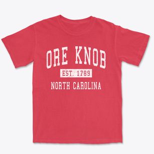 Ore Knob North Carolina Classic Established Premium Heavyweight T-shirt