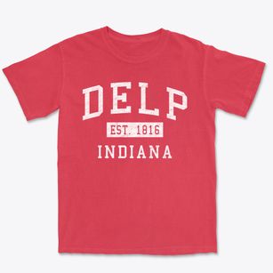 Delp Indiana Classic Established Premium Heavyweight T-shirt