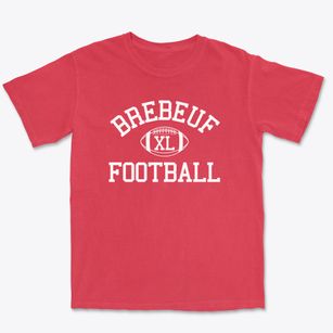 Brebeuf Jesuit Prep Classic Football Premium Heavyweight T-shirt