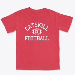 Catskill High School Classic Football Premium Heavyweight T-shirt