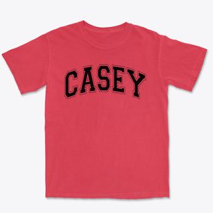 Casey Middle School/hall Bldg Varsity Arch Premium Heavyweight T-shirt