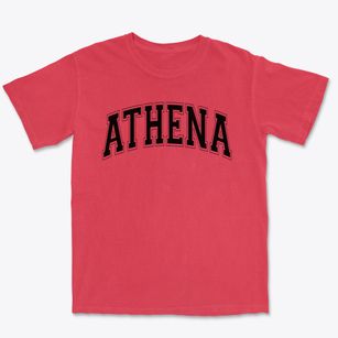 Greece Athena High School Varsity Arch Premium Heavyweight T-shirt