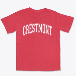 Crestmont Elementary School Varsity Arch Premium Heavyweight T-shirt
