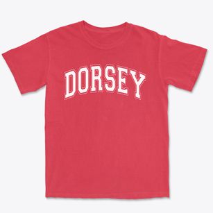 Dorsey High School Varsity Arch Premium Heavyweight T-shirt