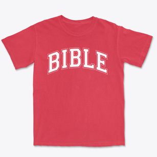 Bible Baptist Church School Varsity Arch Premium Heavyweight T-shirt