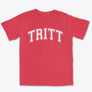 Tritt Elementary School Varsity Arch Premium Heavyweight T-shirt