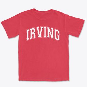 Irving Elementary School Varsity Arch Premium Heavyweight T-shirt