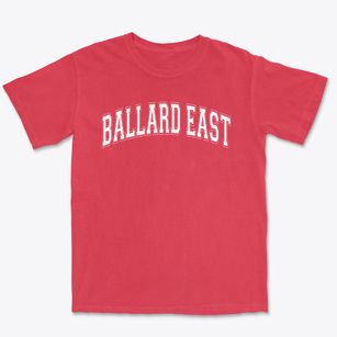 Ballard East Elementary School Varsity Arch Premium Heavyweight T-shirt