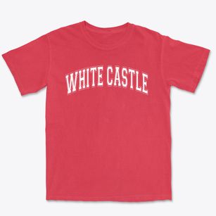 White Castle High School Varsity Arch Premium Heavyweight T-shirt