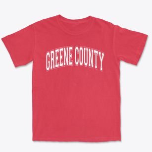 Greene County Technical Primary School Varsity Arch Premium Heavyweight T-shirt