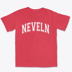Neveln Elementary School Varsity Arch Premium Heavyweight T-shirt