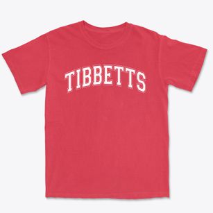 Tibbetts Middle School Varsity Arch Premium Heavyweight T-shirt