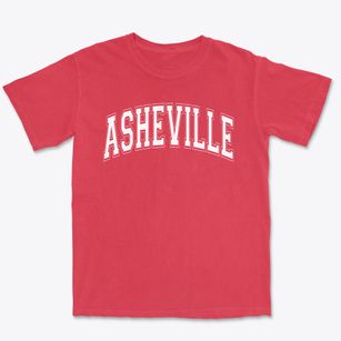 Asheville Catholic School Varsity Arch Premium Heavyweight T-shirt