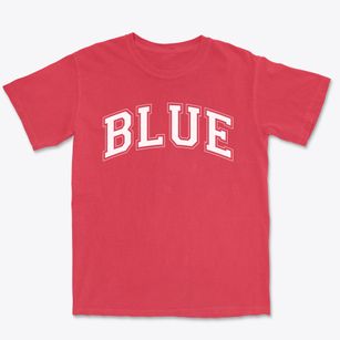 Blue Rock Mennonite School Varsity Arch Premium Heavyweight T-shirt