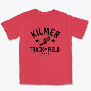 Kilmer Center School Track and Field Premium Heavyweight T-shirt