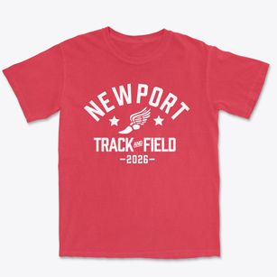 Newport Track and Field Premium Heavyweight T-shirt