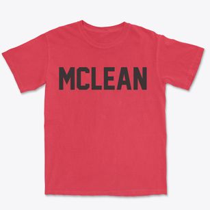 Mclean Texas Classic Block Premium Heavyweight T-shirt