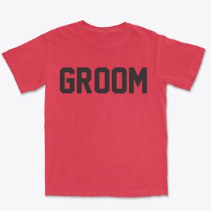 Groom Texas Classic Block Premium Heavyweight T-shirt