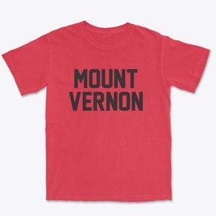 Mount Vernon Ohio Classic Block Premium Heavyweight T-shirt