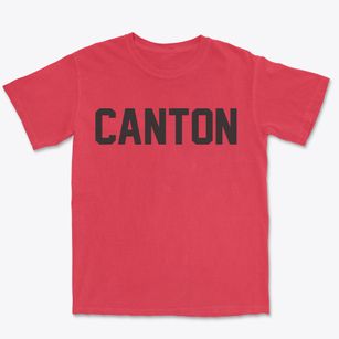 Canton New York Classic Block Premium Heavyweight T-shirt
