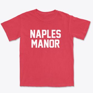 Naples Manor Florida Classic Block Premium Heavyweight T-shirt