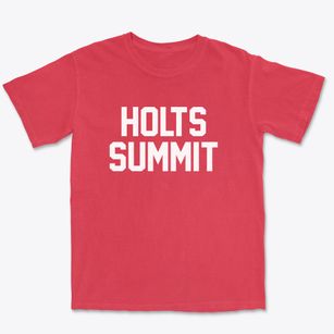 Holts Summit Missouri Classic Block Premium Heavyweight T-shirt
