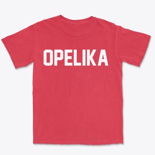 Opelika Alabama Classic Block Premium Heavyweight T-shirt