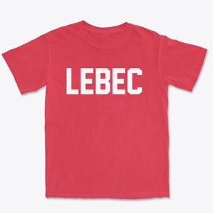 Lebec California Classic Block Premium Heavyweight T-shirt