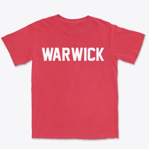 Warwick Massachusetts Classic Block Premium Heavyweight T-shirt