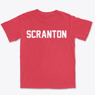 Scranton Kansas Classic Block Premium Heavyweight T-shirt