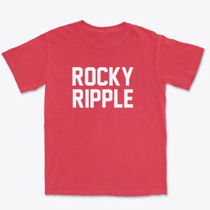 Rocky Ripple Indiana Classic Block Premium Heavyweight T-shirt