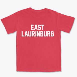 East Laurinburg North Carolina Classic Block Premium Heavyweight T-shirt
