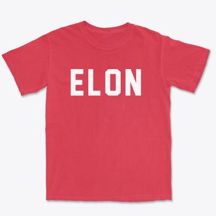 Elon North Carolina Classic Block Premium Heavyweight T-shirt