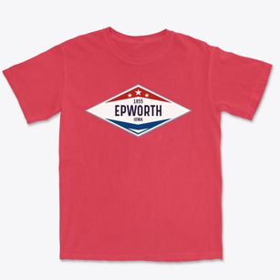 Epworth Iowa Diamond Star Premium Heavyweight T-shirt