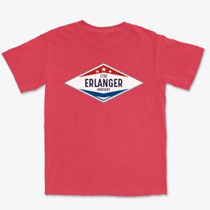 Erlanger Kentucky Diamond Star Premium Heavyweight T-shirt